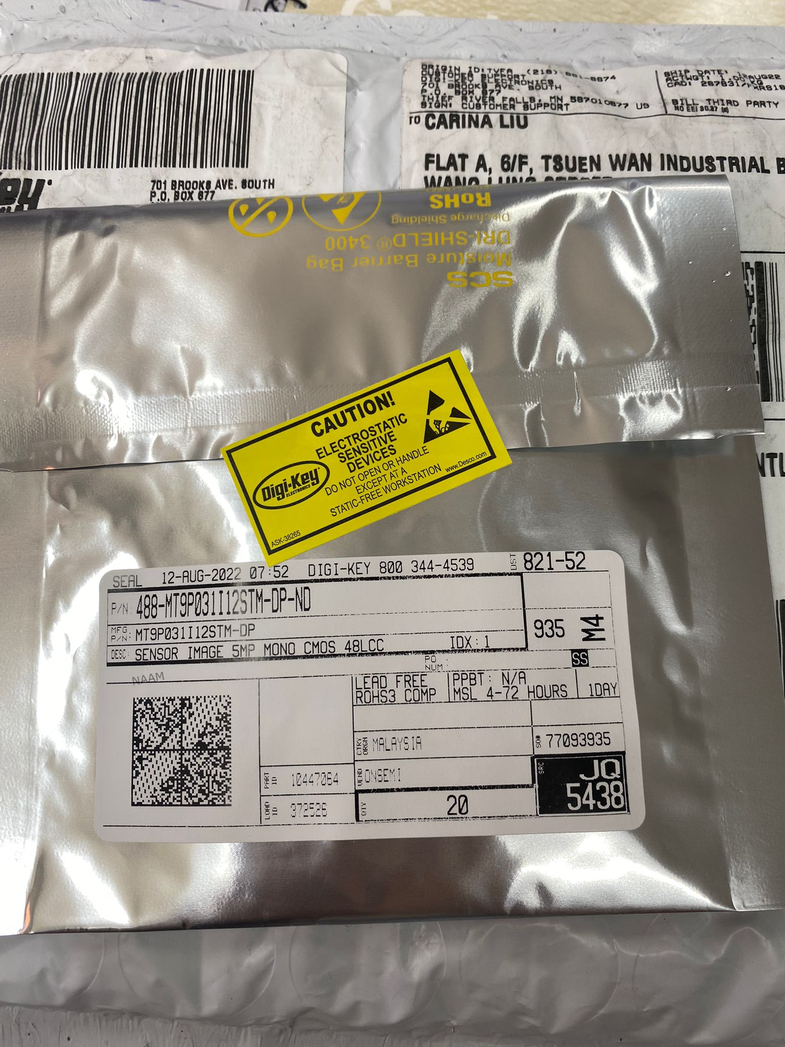 MT9P031I12STM-DP