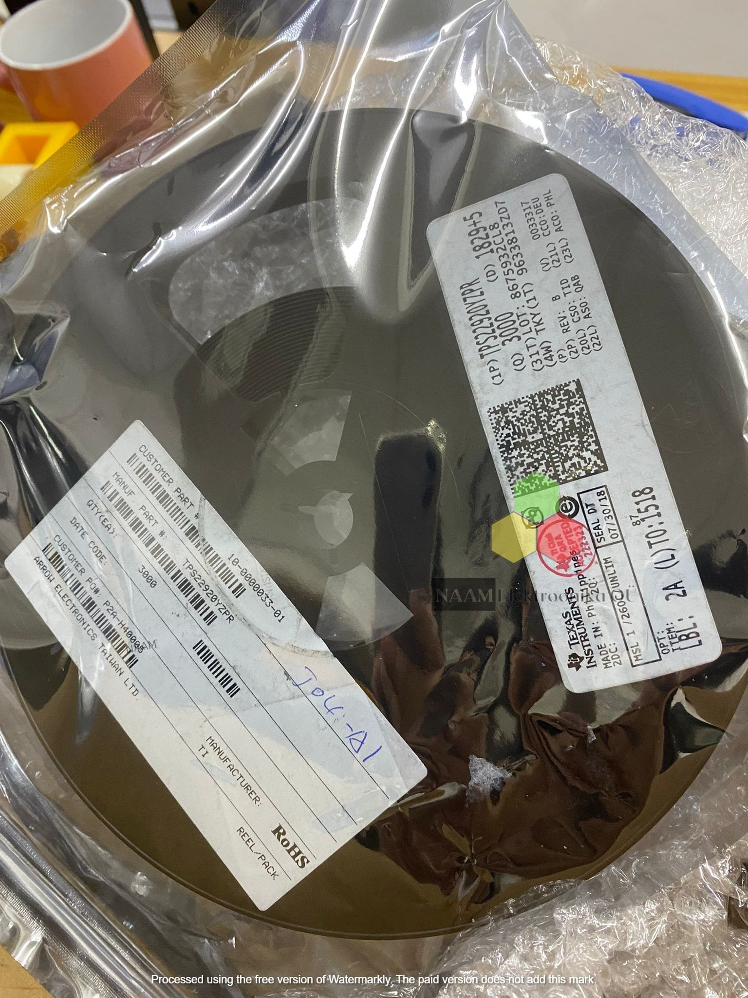 TPS22920YZPR